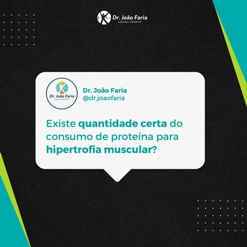 Existe quantidade certa do consumo de proteína para hipertrofia muscular?