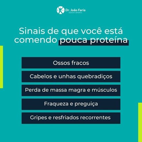 Sinais de que você está comendo pouca proteína