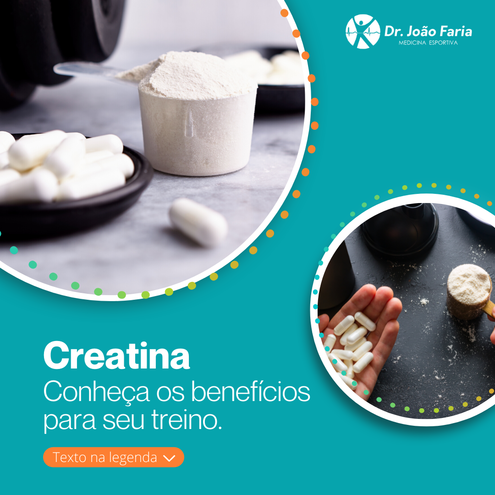 Creatina: Conheça os benefícios para seu treino