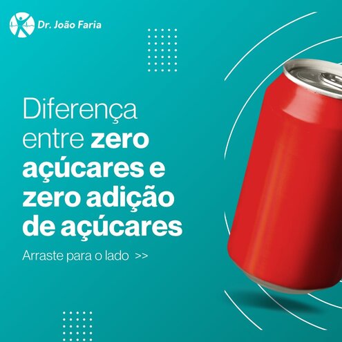 Diferença entre zero açúcares e zero adição de açúcares