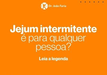 Jejum intermitente é para qualquer pessoa?