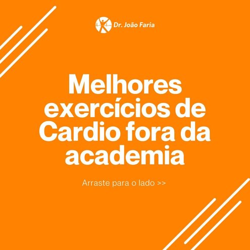 Melhores exercícios de cardio fora da academia