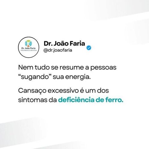 Antes de colocar a culpa da sua fraqueza em outras coisas ou pessoas, que tal colocar o check-up em dia para verificar a quantidade de ferro?