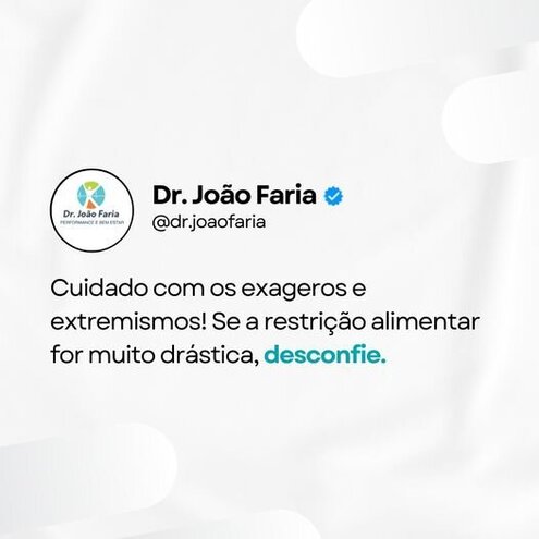 Cuidado com os exageros e extremismos!