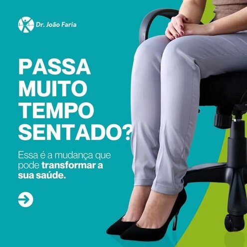 Passa muito tempo sentado?