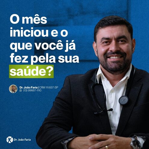 O mês iniciou e o que você já fez pela sua saúde?