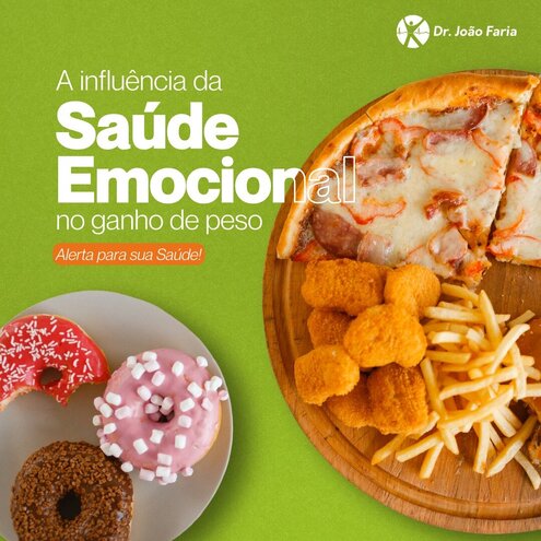 A influência da Saúde Emocional no ganho de peso