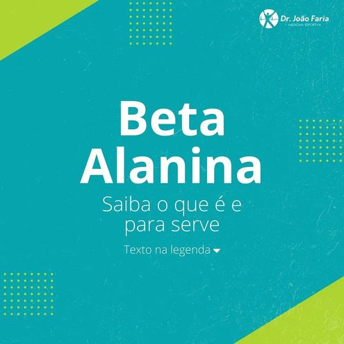 Beta Alanina - Saiba o que ´para que serve