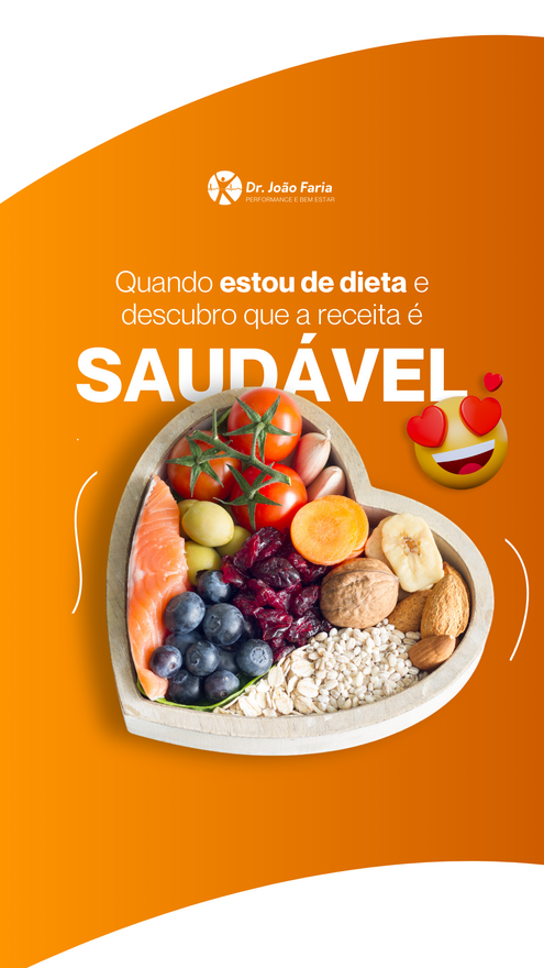 Quando estou de dieta e descubro que a receita é saudável