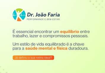 Já definiu a sua rotina ideal?