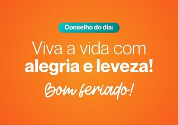 Viva a vida com alegria e leveza!