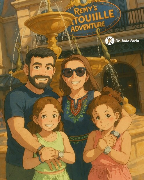 Minha família e eu mergulhamos no encantador mundo Ghibli. 