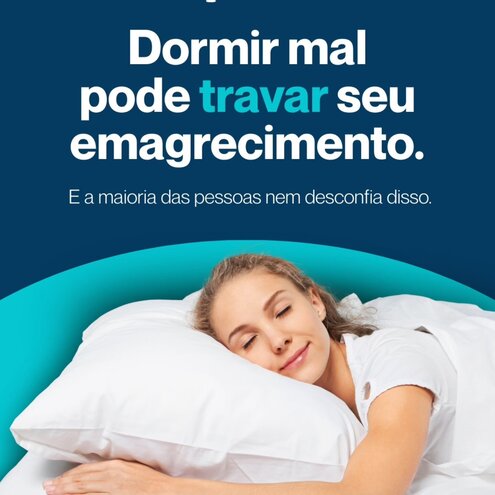 Dormir mal pode travar o seu emagrecimento