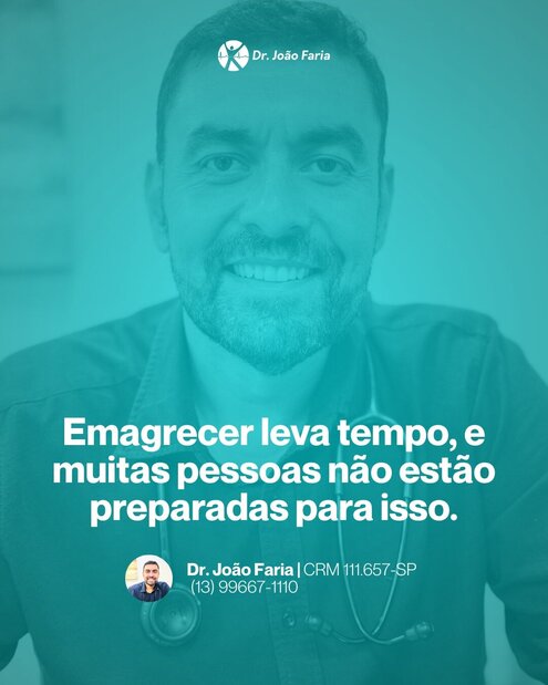 Emagrecer leva tempo, e muitas pessoas não estão preparadas para isso.