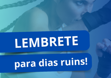 Recomeçar é coragem!