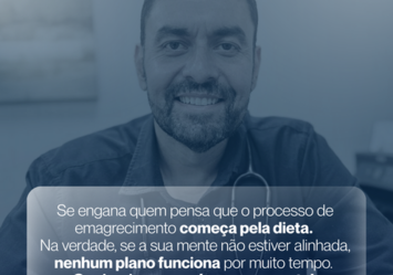 O primeiro passo é sempre mental