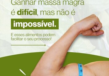 Ganhar massa magra é difícil, mas não é impossível