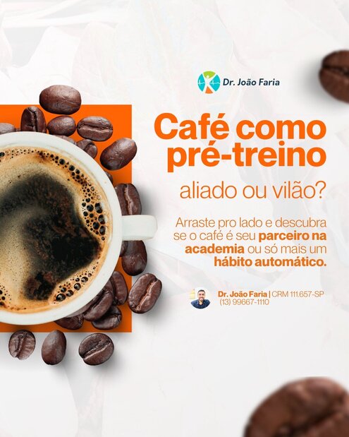 Café como pré treino é aliado ou vilão?
