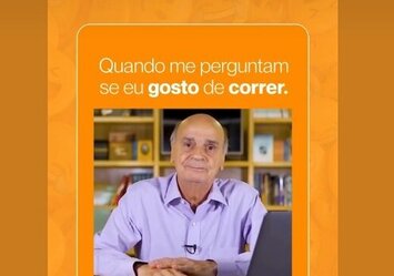 Quando perguntam se eu gosto de correr