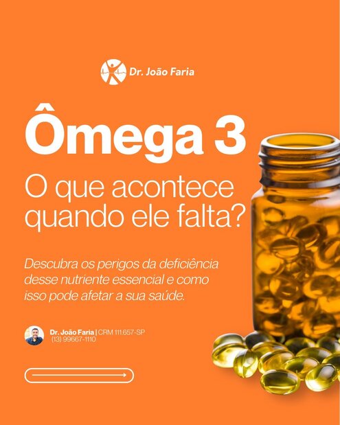Ômega 3 - O que acontece quando ele falta?