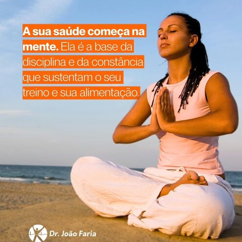 A sua saude começa na mente