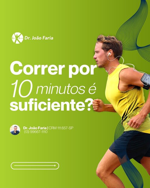 Correr por 10 minutos é suficiente?