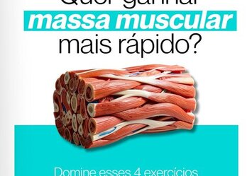 Quer ganhar massa muscular mais rápido?