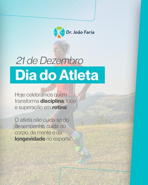 21 de dezembro | Dia do Atleta 
