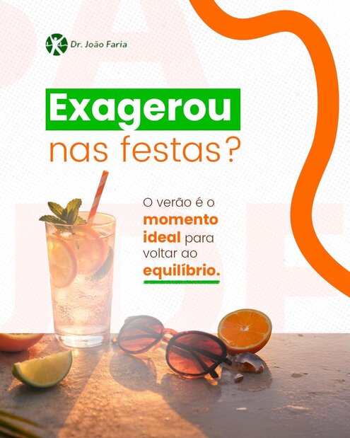 Exagerou nas festas?