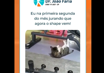 Eu na primeira segunda do mês, jurando que agora o shape vem!