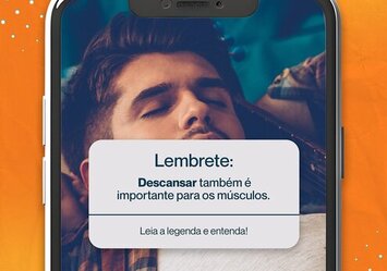 Descansar também é importante para os músculos