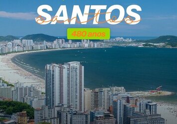 Parabéns, Santos — 480 anos! 