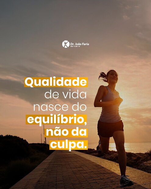 Qualidade de vida nasce do equilíbrio, não da culpa