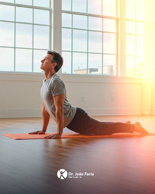 O movimento cura o que a estagnação trava