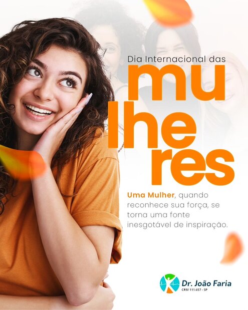  Feliz Dia das Mulheres!