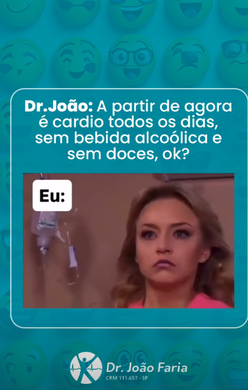 A partir de agora é cardio....