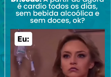 A partir de agora é cardio....