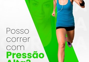 Posso correr com pressão alta?