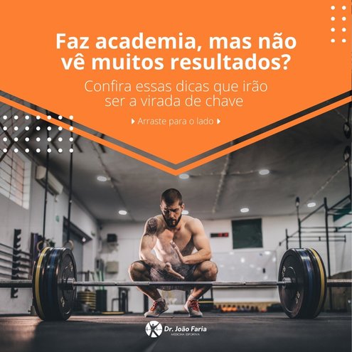 Faz Academia, mas não vê muitos resultados?