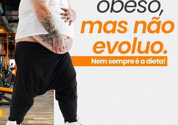 Sou obeso, mas não evoluo