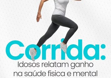 Corrida: Idosos relatam ganho na saúde física e mental