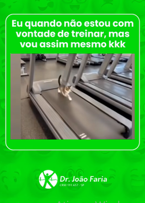 Eu quando não estou com vontade de treinar, mas vou assim mesmo kkk