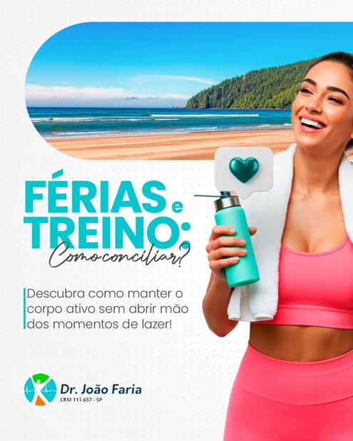 Férias e treino como conciliar?
