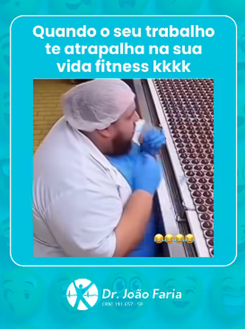 Quando o seu trabalho atrapalha na sua vida fitness kkk