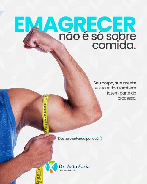 Emagrecer não é só comida