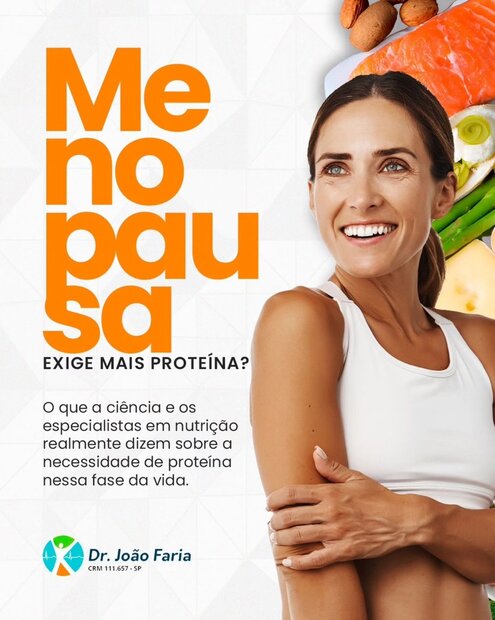 Menopausa e proteína: Você está consumindo o suficiente?
