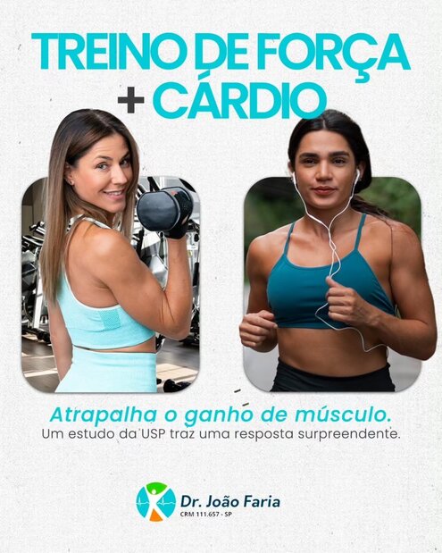 Treino de Força + Cardio