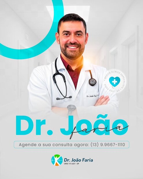 Cuide da sua saúde de forma completa com o Dr. João Faria.